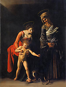 Мадонна и младенец со святой Анной